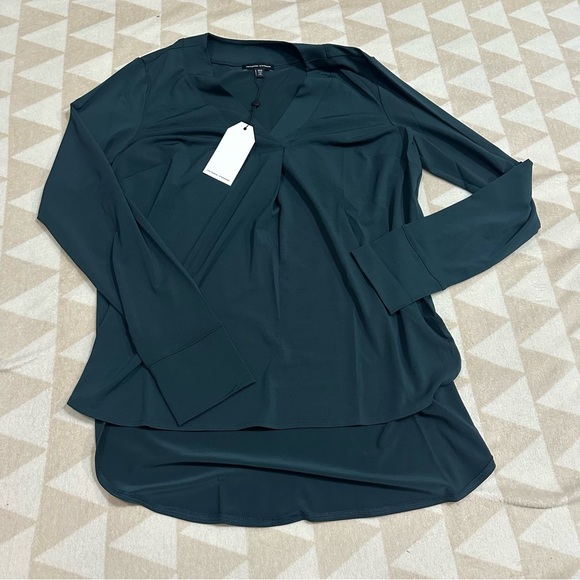 Universal standard vneck tunic deep sea - Picture 1 of 2